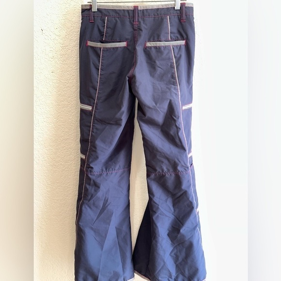 VNTG Macgear Macgirl Glow in the Dark Rave Flares Multi Zip Sz 3 - Picture 2 of 6